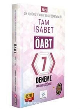 2021 ÖABT Tam İsabet Din Kültürü ve Ahlak Bilgisi Tamamı Çözümlü 7 Deneme - Arif Hocam