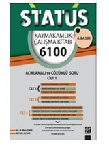 Status kaymakamlık Çalışma Kitabı 6100 Açıklamalı Çözümlü Soru (3 Cilt Takım)