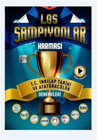 8. Sınıf LGS T. C. İnkılap Tarihi ve Atatürkçülük Şampiyonlar Karması Denemeleri