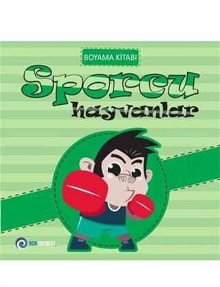 Sporcu Hayvanlar - Boyama Kitabı