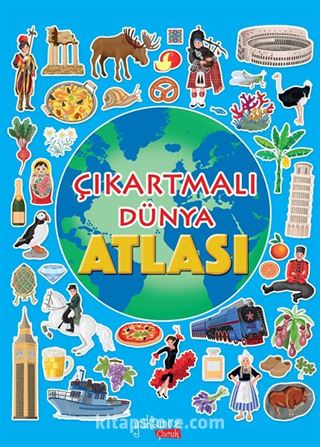 Çıkartmalı Dünya Atlası