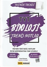 2021 TYT Biyoloji Trend Notlar