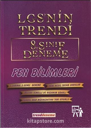 2021 LGS'nin Trendi 8.Sınıf Deneme Fen Bilimleri