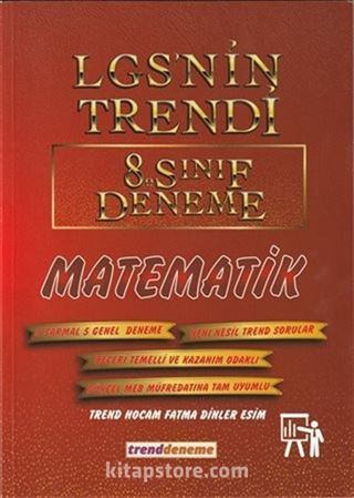 2021 LGS'nin Trendi 8.Sınıf Deneme Matematik