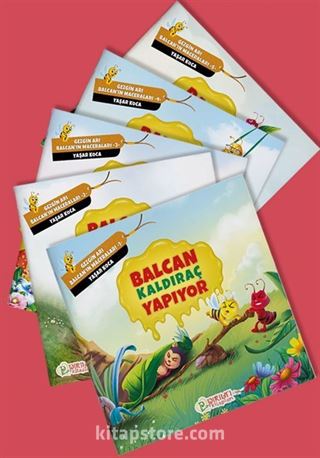 Gezgin Arı Balcan'ın Maceraları (5 kitap)