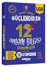 LGS 8. Sınıf Güçlendiren 12 Anlam Bilgisi Denemeleri