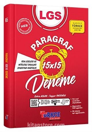 LGS Paragraf 15x15 Deneme