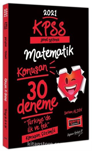 2021 KPSS Genel Yetenek Matematik Konuşan 30 Deneme