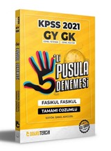 2021 KPSS Genel Yetenek Genel Kültür Çözümlü 5'li Pusula Denemesi