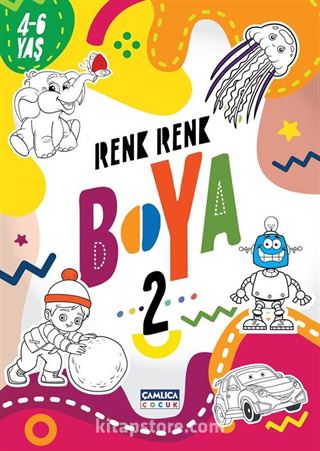 Renk Renk Boya 2 (4-6 yaş)