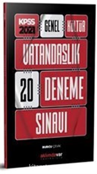 2021 KPSS Vatandaşlık 20 Deneme