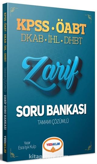 2021 ÖABT Din Kültürü ve Ahlak Bilgisi Öğretmenliği Zarif Tamamı Çözümlü Soru Bankası