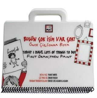 Funny Mat Mini Set / Bugün Çok İşim Var Çok!