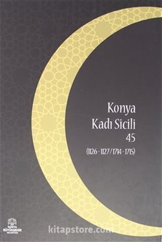 Konya Kadı Sicili 45