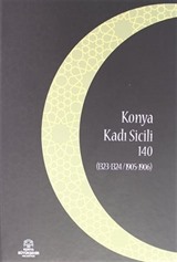 Konya Kadı Sicili 140