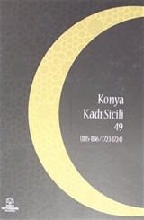 Konya Kadı Sicili 49