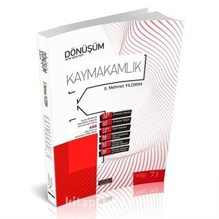 Dönüşüm Kaymakamlık Soru Bankası