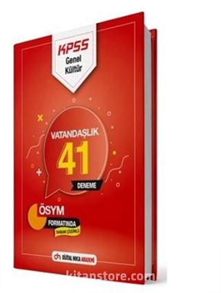 2021 KPSS Vatandaşlık 41 Deneme Çözümlü