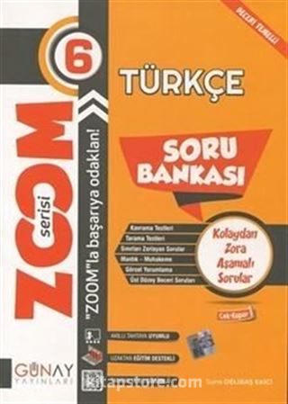 Zoom Serisi - 6. Sınıf Türkçe Soru Bankası