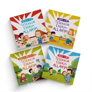 Teşekkür Ederim Allah'ım Set (4 Kitap)