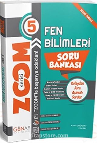 5. Sınıf Fen Bilimleri Zoom Soru Bankası