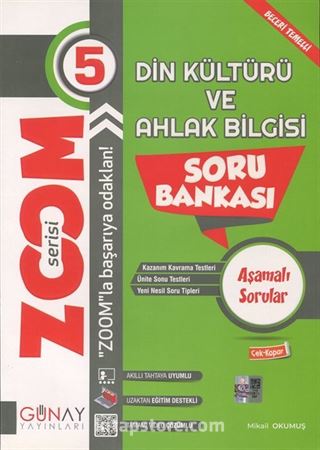 Zoom Serisi - 5. Sınıf Din Kültürü ve Ahlak Bilgisi Soru Bankası