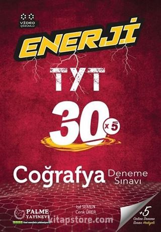 Enerji TYT 30 Coğrafya Deneme Sınavı