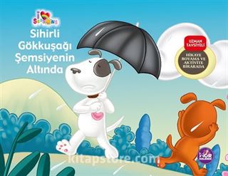 Sihirli Gökkuşağı Şemsiyenin Altında