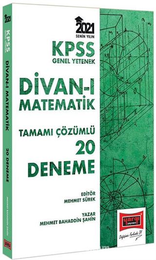 2021 KPSS Genel Yetenek Divanı Matematik Tamamı Çözümlü 20 Deneme