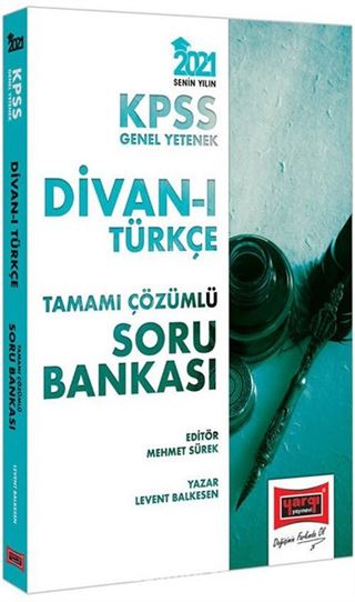 2021 KPSS Genel Yetenek Divanı Türkçe Tamamı Çözümlü Soru Bankası