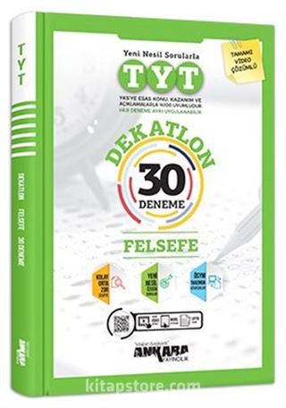 TYT Dekatlon Felsefe 30 Deneme