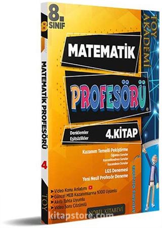 TOY Akademi LGS Matematik Profesörü 4. kitap