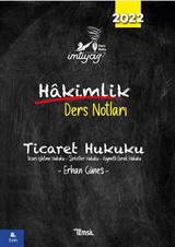 İmtiyaz Ticaret Hukuku Ders Notları