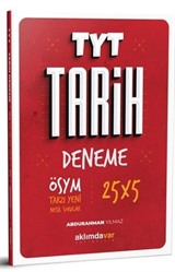 TYT Tarih 5X25 Çözümlü Deneme