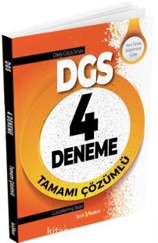 2022 DGS 4 Deneme Tamamı Çözümlü