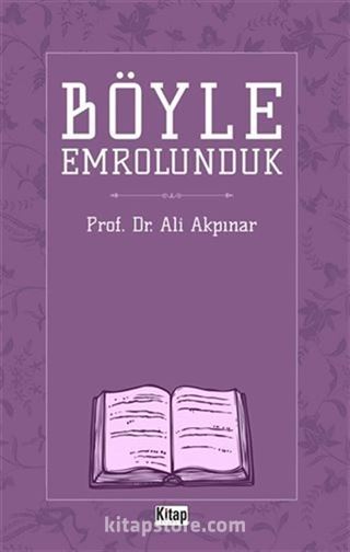 Böyle Emrolunduk