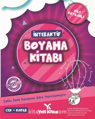 İnteraktif Boyama Kitabı 1 (Pembe)