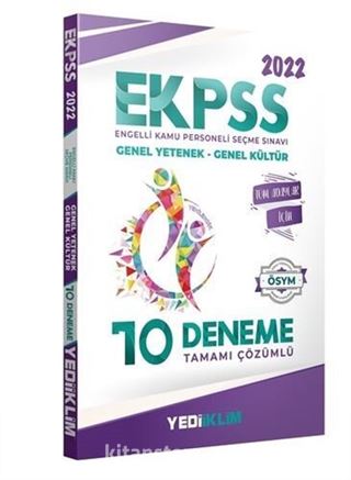 2022 EKPSS Tüm Adaylar Tamamı Çözümlü 10 Deneme