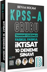 2021 KPSS A Grubu Tamamı Çözümlü İktisat 10 Deneme Sınavı