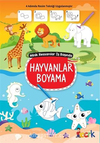 Hayvalar Boyama / Minik Ressam İş Başında