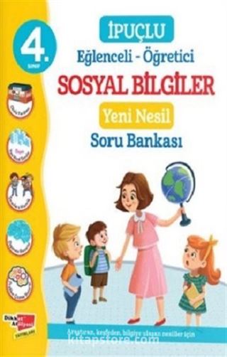 4. Sınıf İpuçlu Eğlenceli - Öğretici Sosyal Bilgiler Yeni Nesil Soru Bankası