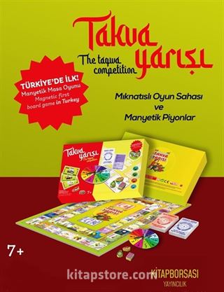 Takva Yarışı Manyetik Masa Oyunu (Türkçe - İngilizce)