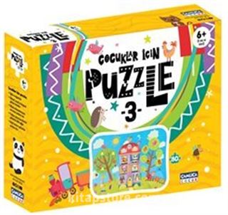 Çocuklar İçin Puzzle 3 (Kutulu)