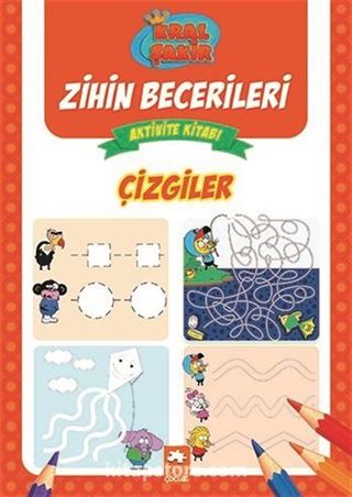 Çizgiler / Kral Şakir Zihin Becerileri Aktivite Kitabı