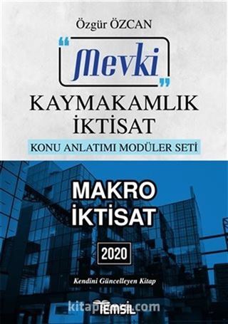 Mevki Makro İktisat (Kaymakamlık İktisat) 2020