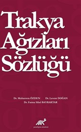 Trakya Ağızları Sözlüğü