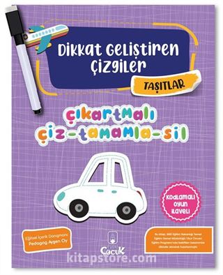 Dikkat Geliştiren Çizgiler / Taşıtlar