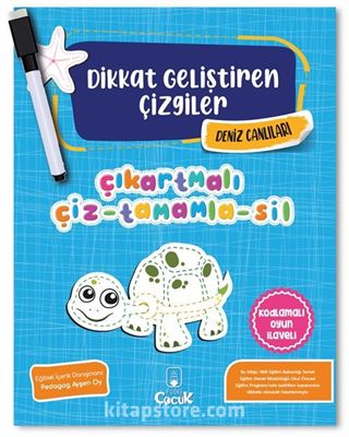 Dikkat Geliştiren Çizgiler / Deniz Canlıları