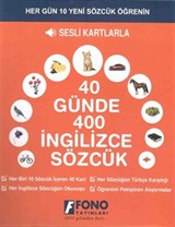 40 Günde 400 İngilizce Sözcük (Kelime Kartı)