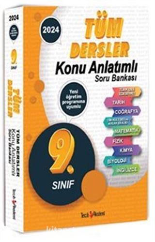 9. Sınıf Tüm Dersler Konu Anlatımlı Soru Bankası